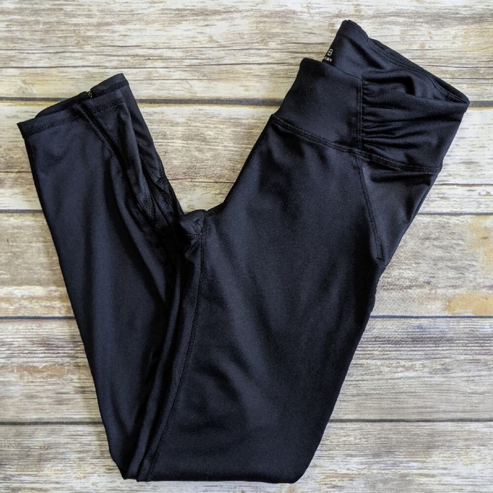 Free 2 B mesh stripe yoga workout pants sz s